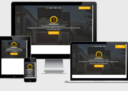 Custom Design Home Akal Builders web design by WebMinds