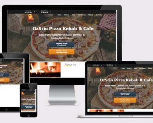 Ozsrio Pizza Website