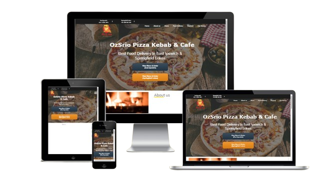 Ozsrio Pizza Website